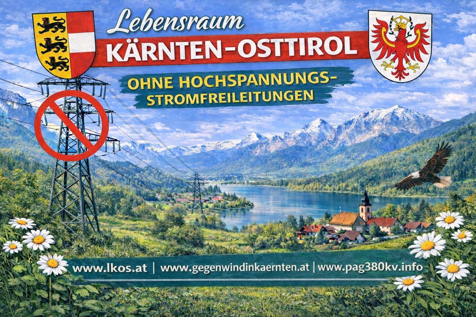 Betroffene Region — Kärnten und Osttirol